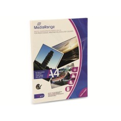 MediaRange A4 Photo Paper 210 x 297 mm - 100 Sheets for Stunning Prints - Quality Guaranteed - Perfect for Professionals and Ent
